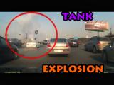 Vehicle Propane Gas Tank Explosion