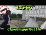 A “Lucky” Champagne Bottle Throw Fires Back