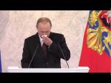 It’s Vladimir Putin, And He’s About To Give the Speech...